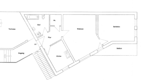 Foto - Wohnung zum Mieten in Schönebeck 487,50 € 75 m²