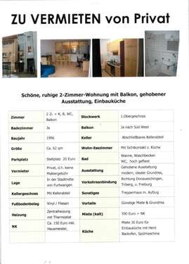 Foto - Wohnung zum Mieten in Furtwangen im Schwarzwald 590,00 € 60 m²