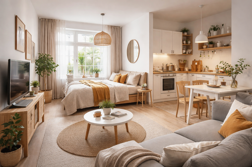 Foto - Wohnung zum Mieten in Düsseldorf 1.300,00 € 68 m²
