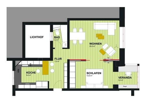 Foto - Wohnen auf Zeit in Berlin 1.750,00 €