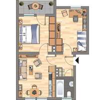 Wohnung zum Mieten in Weißenthurm 439,00 € 44.48 m²