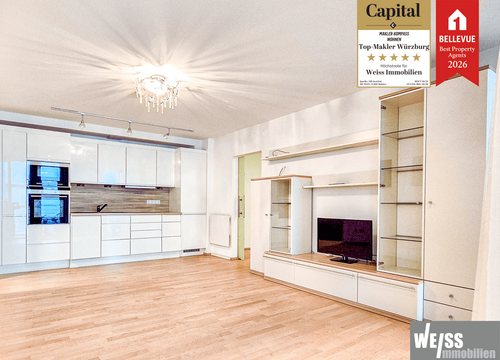 Foto - Wohnung zum Kaufen in Würzburg 210.000,00 € 48 m²