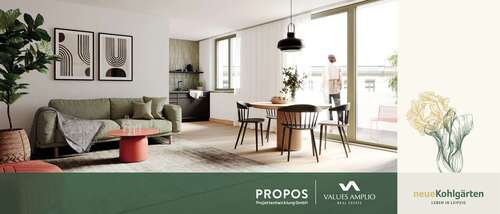 Foto - Wohnung zum Kaufen in Leipzig 551.355,00 € 93.45 m²