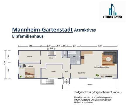 Foto - Haus zum Kaufen in Mannheim 749.000,00 € 150 m²