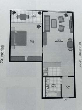 Foto - Wohnung zum Kaufen in Liederbach 199.000,00 € 57 m²