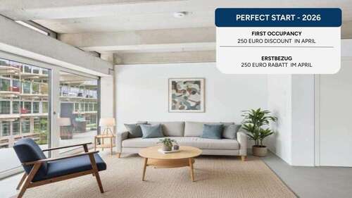 Foto - Wohnung zum Mieten in Berlin 1.056,00 € 53.73 m²