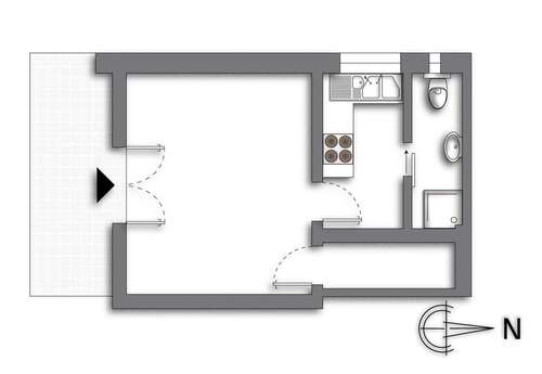 Foto - Büro in Bad Hindelang 350,00 € 30 m²