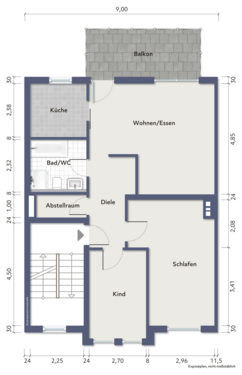 Foto - Wohnung zum Kaufen in Mannheim 349.000,00 € 79 m²