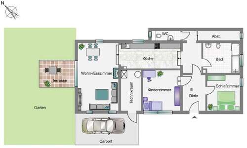 Foto - Wohnung zum Kaufen in Reutlingen 339.900,00 € 90.1 m²