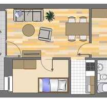 Wohnung zum Mieten in Düsseldorf 389,00 € 41.99 m²