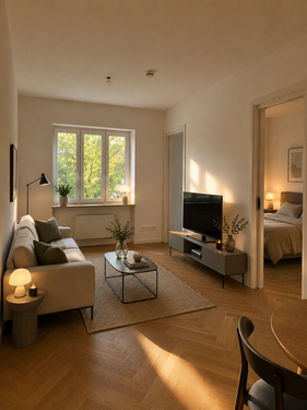 Foto - Wohnung zum Mieten in München 1.380,00 € 35 m²