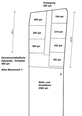 Foto - Grundstück zu verkaufen in Klettenberg 27.500,00 € 205 m²