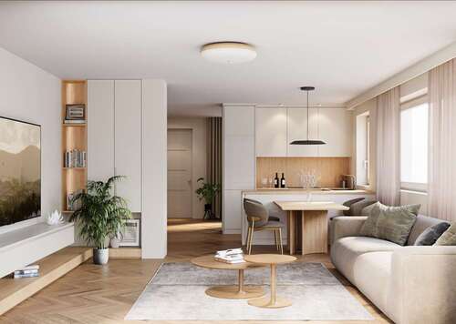 Foto - Wohnung zum Kaufen in Stuttgart Degerloch 428.400,00 € 64.91 m²