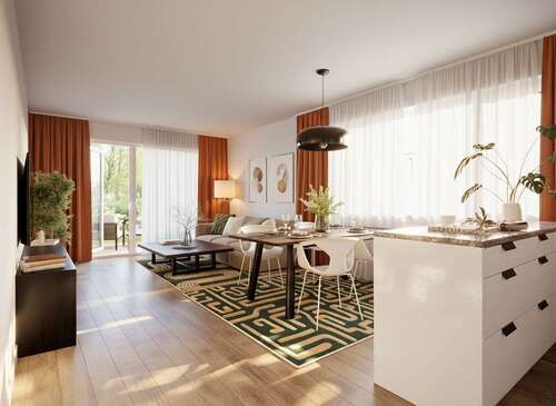 Foto - Wohnung zum Kaufen in Zeuthen 320.000,00 € 59.72 m²