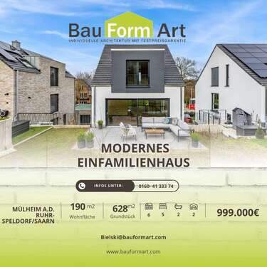 Foto - Haus zum Kaufen in Mülheim an der Ruhr 999.999,00 € 190 m²