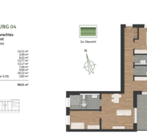 Wohnung zum Mieten in Zetel 990,00 € 98.91 m²