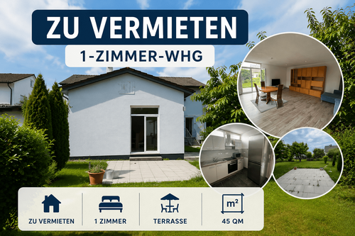 Foto - Wohnung zum Mieten in Pforzheim - Huchenfeld 500,00 € 45 m²