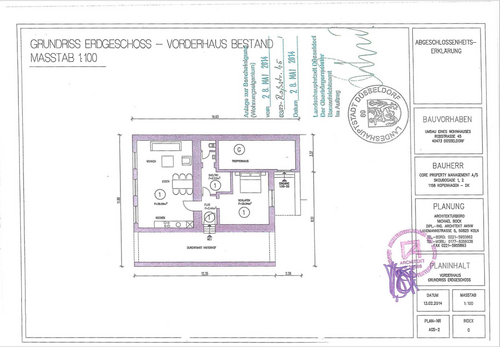 Foto - Wohnung zum Kaufen in Düsseldorf 385.000,00 € 65.85 m²
