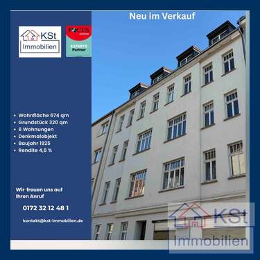 Foto - Haus zum Kaufen in Leipzig Schönefeld-Abtnaundorf 1.190.000,00 € 674 m²