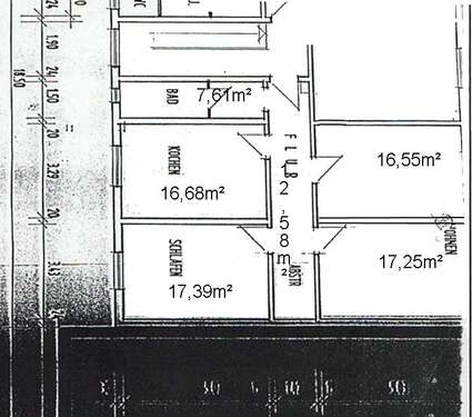 Foto - Wohnung zum Mieten in Oberursel 1.100,00 € 88 m²