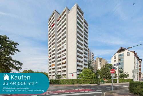 Foto - Wohnung zum Kaufen in Frankfurt am Main 198.000,00 € 45.24 m²