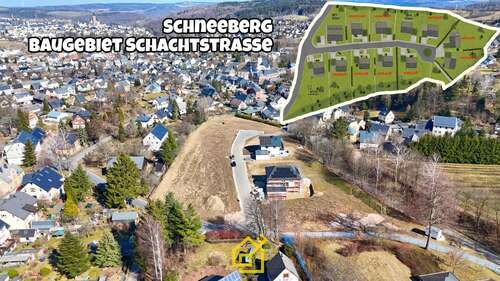 Foto - Grundstück zu verkaufen in Schneeberg 89.726,00 € 754 m²