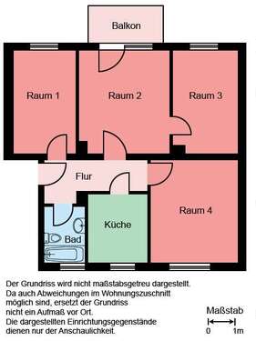 Foto - Wohnung zum Mieten in Castrop-Rauxel 499,00 € 66.65 m²