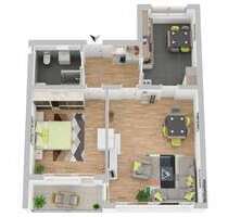 Wohnung zum Mieten in Pfinztal 960,00 € 78.53 m²