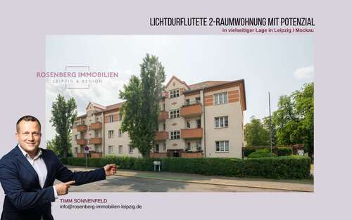 Foto - Wohnung zum Kaufen in Leipzig Mockau-Süd 99.900,00 € 44.41 m²