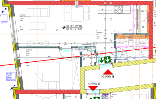 Foto - Wohnung zum Mieten in Wetzlar 770,00 € 47.28 m²