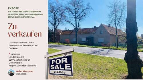 Foto - Haus zum Kaufen in Elsterheide OT Geierswalde 215.000,00 € 300 m²