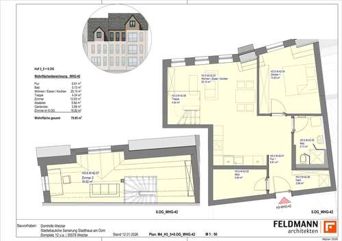 Foto - Wohnung zum Mieten in Wetzlar 1.410,00 € 79.88 m²