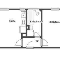 Wohnung zum Mieten in Dortmund 358,00 € 36.11 m²