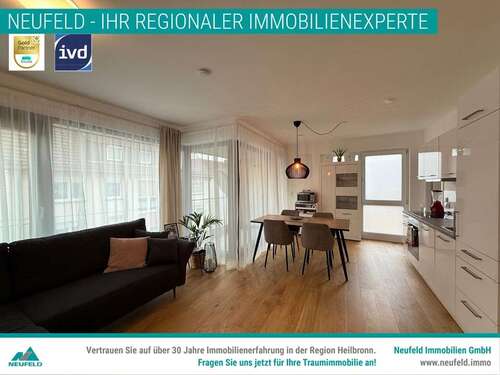 Foto - Wohnung zum Mieten in Heilbronn 900,00 € 46.87 m²