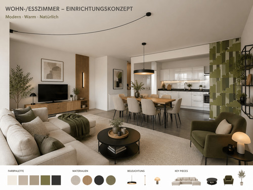 Foto - Wohnung zum Mieten in Bickenbach 1.046,00 € 91 m²