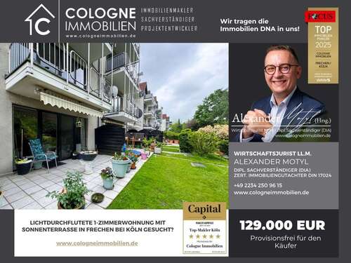 Foto - Wohnung zum Kaufen in Frechen 129.000,00 € 41 m²