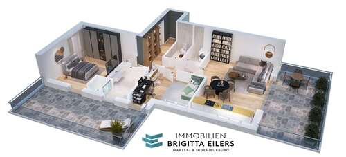 Foto - Wohnung zum Kaufen in Achim 539.000,00 € 108.14 m²