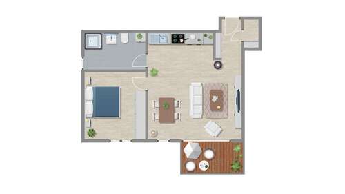 Foto - Wohnung zum Kaufen in Fulda 287.000,00 € 63.9 m²