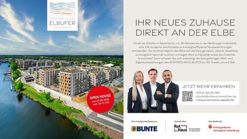Foto - Wohnung zum Kaufen in Geesthacht 575.200,00 € 87.8 m²
