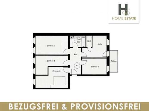 Foto - Wohnung zum Kaufen in Leipzig 350.000,00 € 100 m²