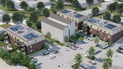 Foto - Wohnung zum Mieten in Bad Bramstedt 822,93 € 53.98 m²