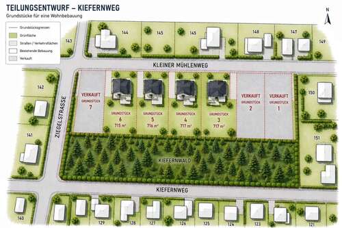 Foto - Grundstück zu verkaufen in Milower Land 70.070,00 € 715 m²