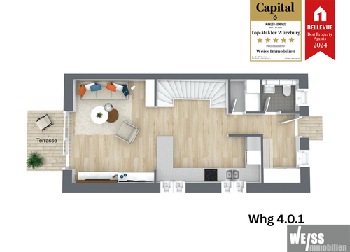 Foto - Wohnung zum Kaufen in Hilpoltstein 539.372,00 € 103 m²