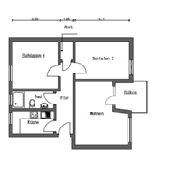Wohnung zum Mieten in Bremen 870,00 € 70 m²