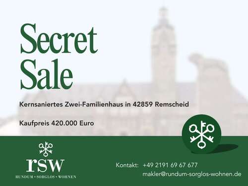 Foto - Haus zum Kaufen in Remscheid 420.000,00 € 150 m²