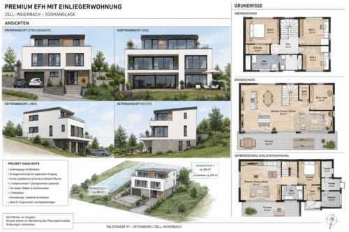Foto - Grundstück zu verkaufen in Offenburg 359.000,00 € 769 m²