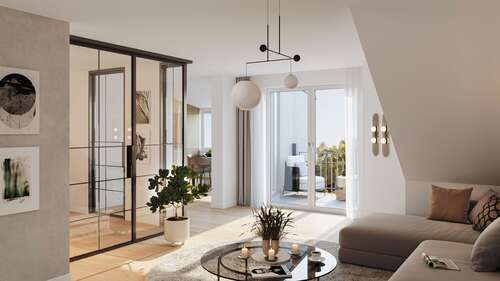 Foto - Wohnung zum Kaufen in Düsseldorf 849.000,00 € 92.33 m²