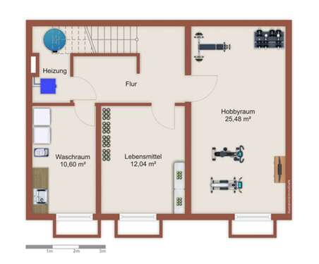 Foto - Wohnung zum Mieten in Griesheim 900,00 € 55 m²