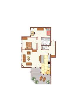 Foto - Wohnung zum Kaufen in Erlangen Tennenlohe 325.000,00 € 92 m²