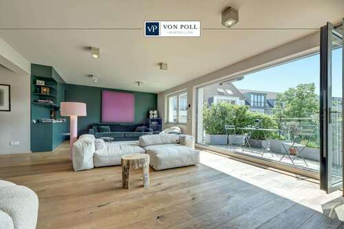 Foto - Wohnung zum Kaufen in Düsseldorf 1.395.000,00 € 182.28 m²